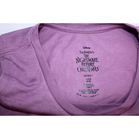 Dinsey Nightmare Before Christmas Sleep 2 Piece Set Women's S Purple Black NWT - Picture 7 of 12